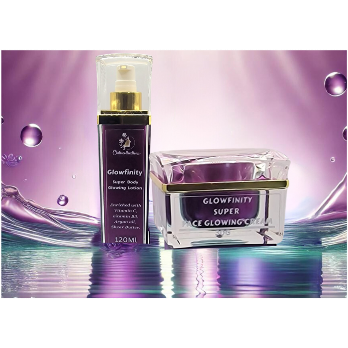 Glowfinity Super  Body Glowing  Lotion + Face Lightening cream Set - Image 2